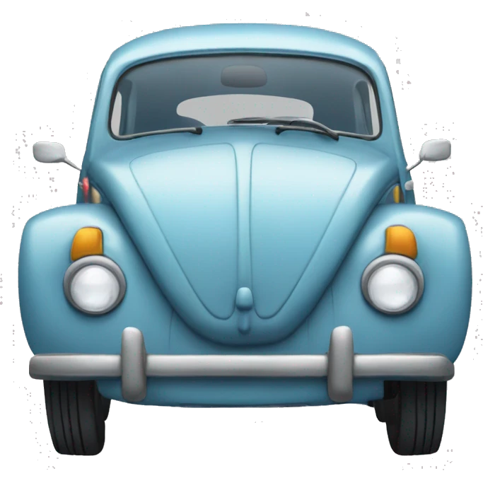 fusca azul emoji