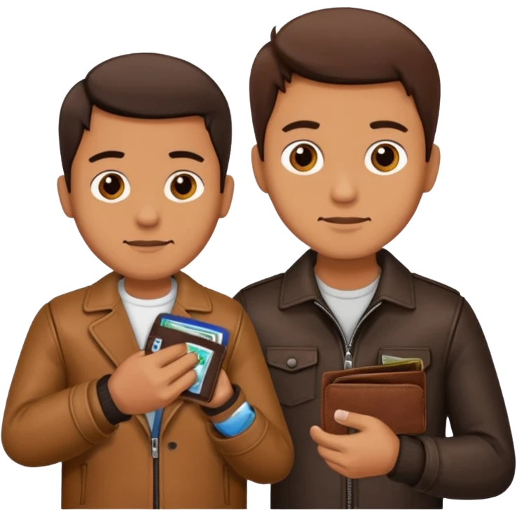 man taking out his wallet emoji