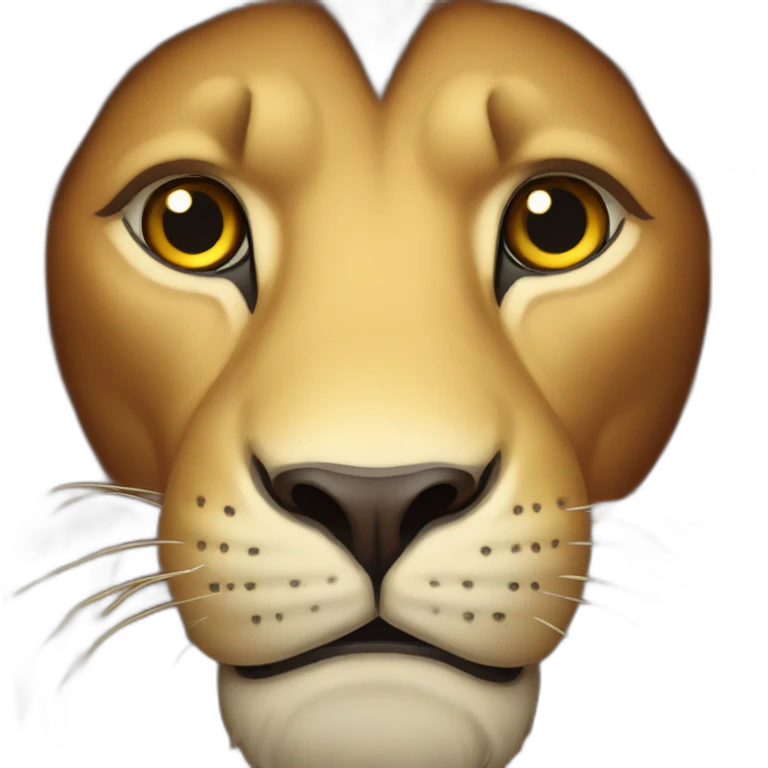 Lion emoji