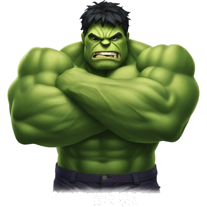 Hulk bicep emoji
