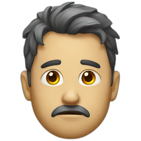 Tête-triste emoji