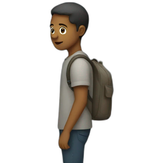 Alone in the Street  emoji