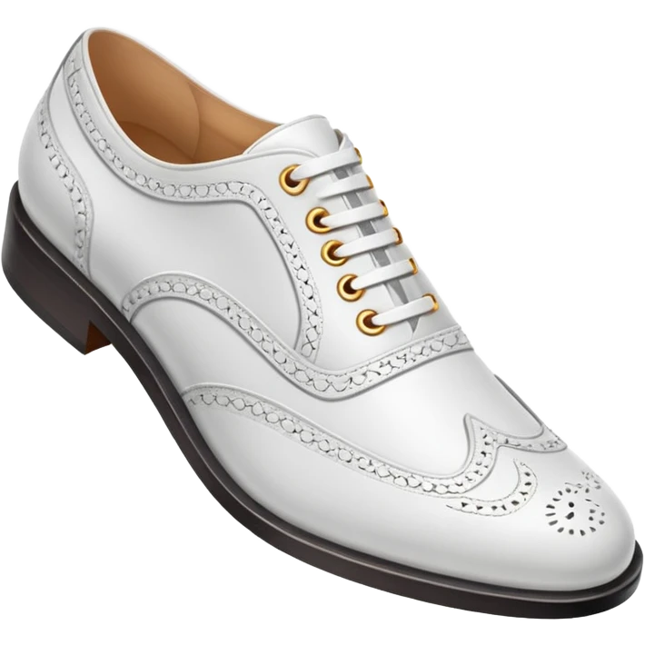 white wing shoes emoji