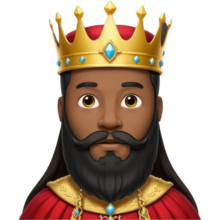 black king emoji