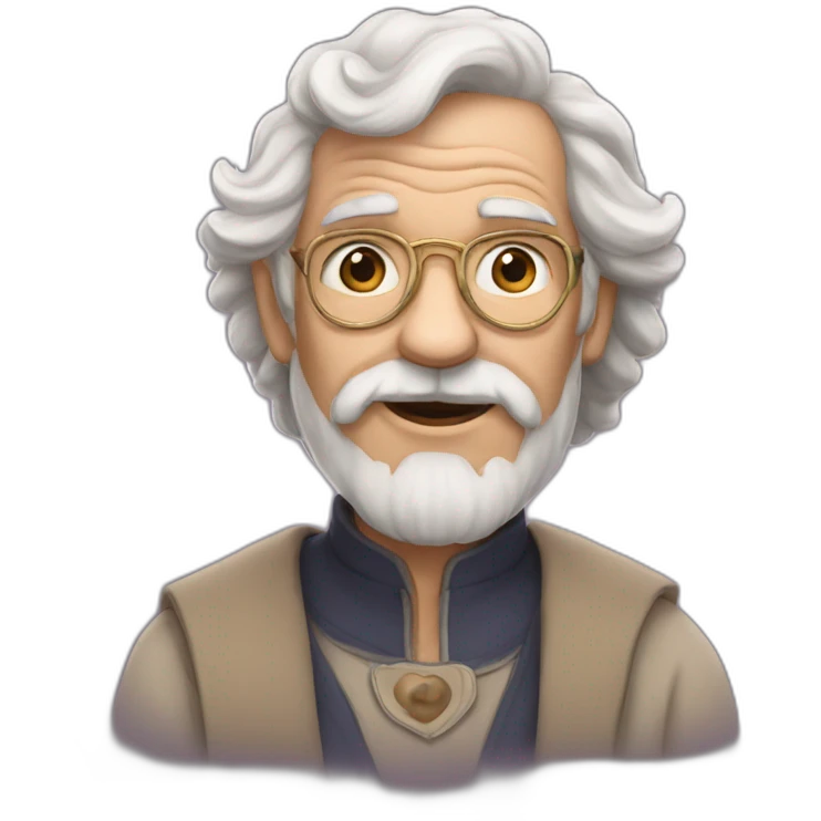 Wise old unshaven lover jrugr emoji