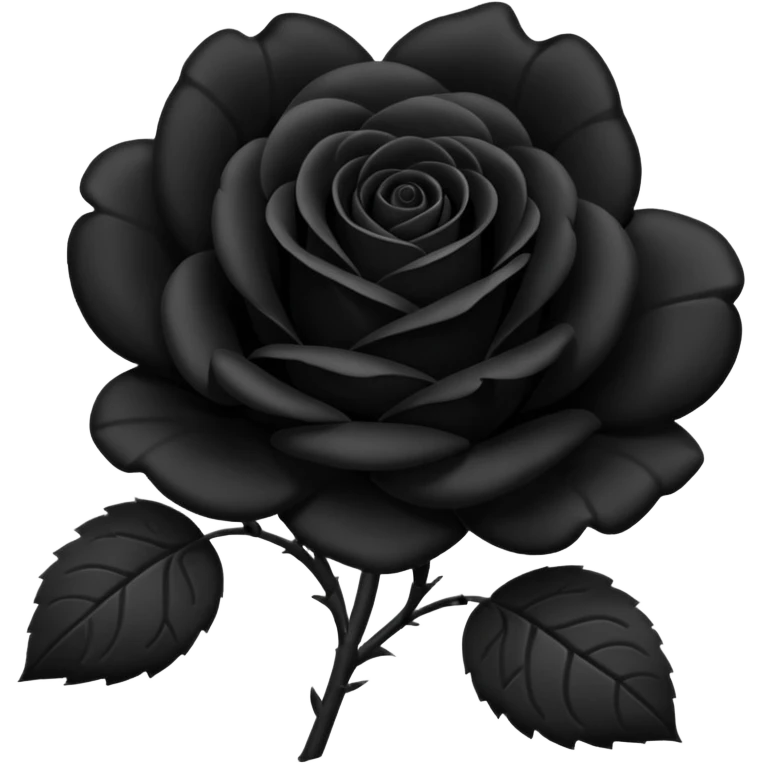 Black Rose emoji
