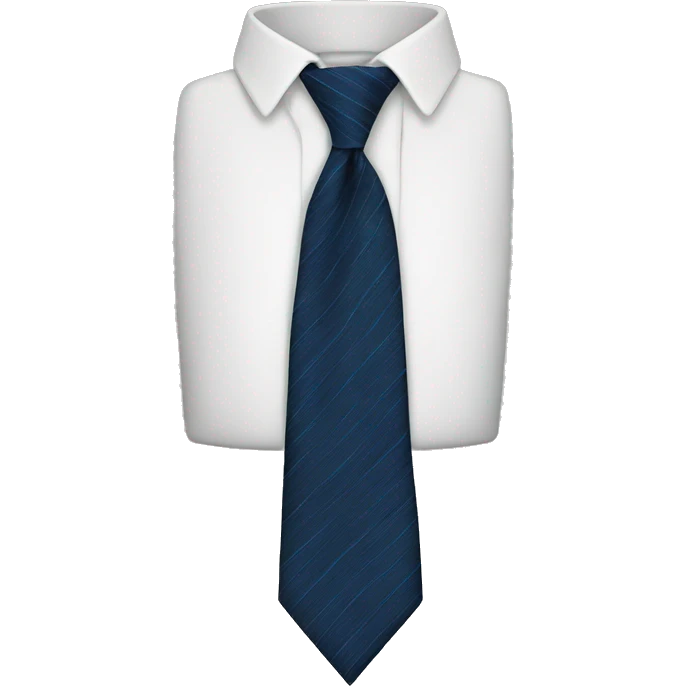 A tie emoji