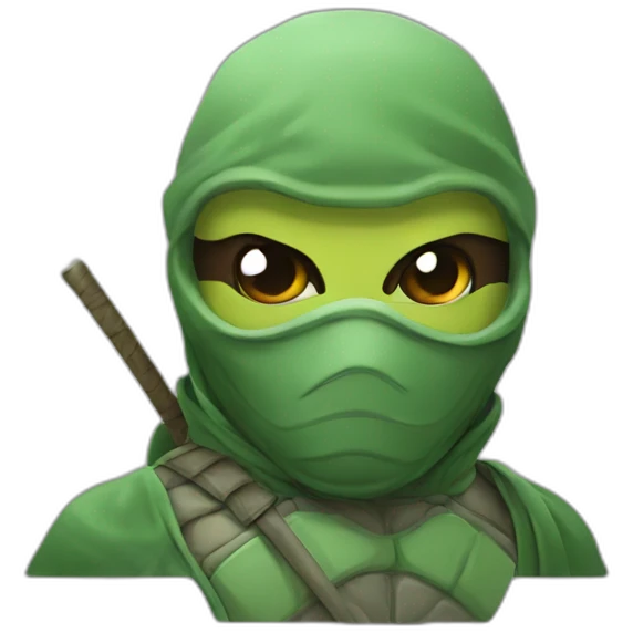 Tortue ninja emoji