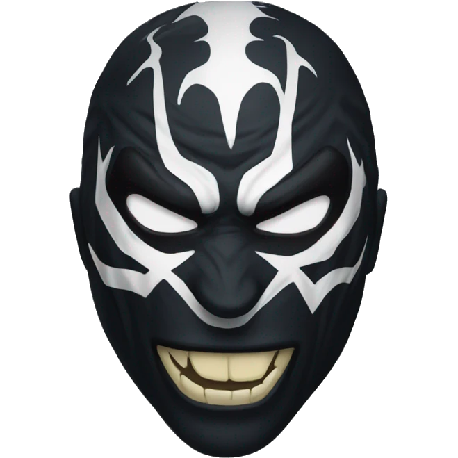 Venom  mask emoji