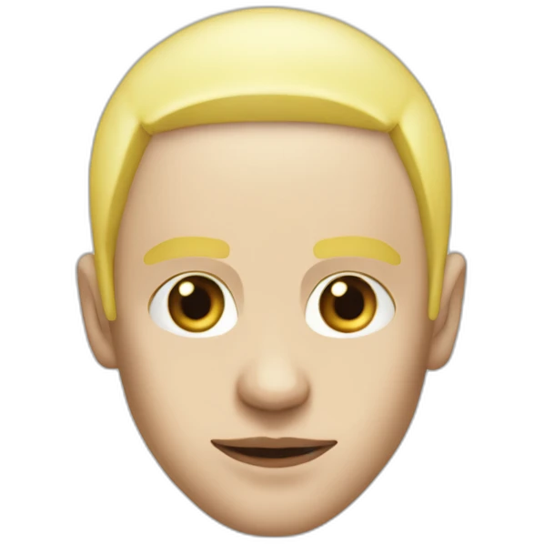 I’m slim shady yes I’m the real shady emoji