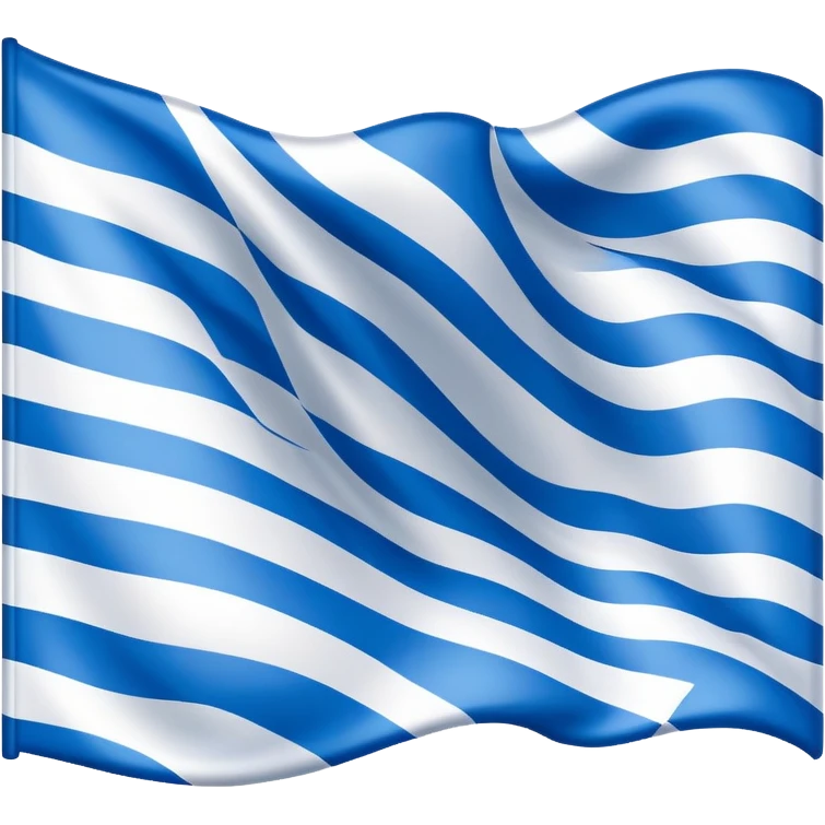 Bavarian flag waving emoji