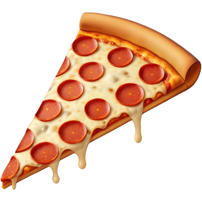 Delicious slice of pizza  emoji
