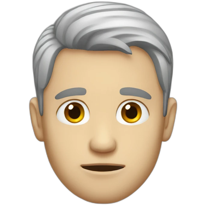 white guy guilt emoji