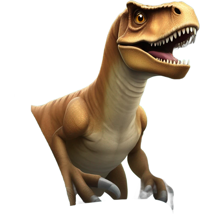 T. Rex driving ambulance ￼ emoji