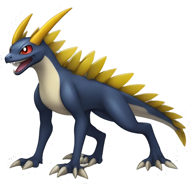 pokémon Nargacuga Fakemon shiny full body emoji