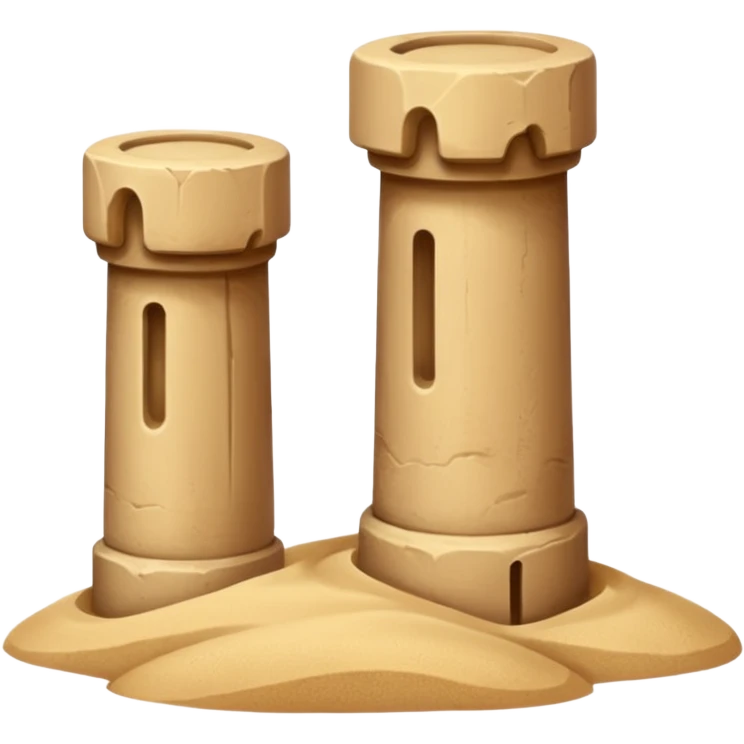 natural Sand Pillars emoji