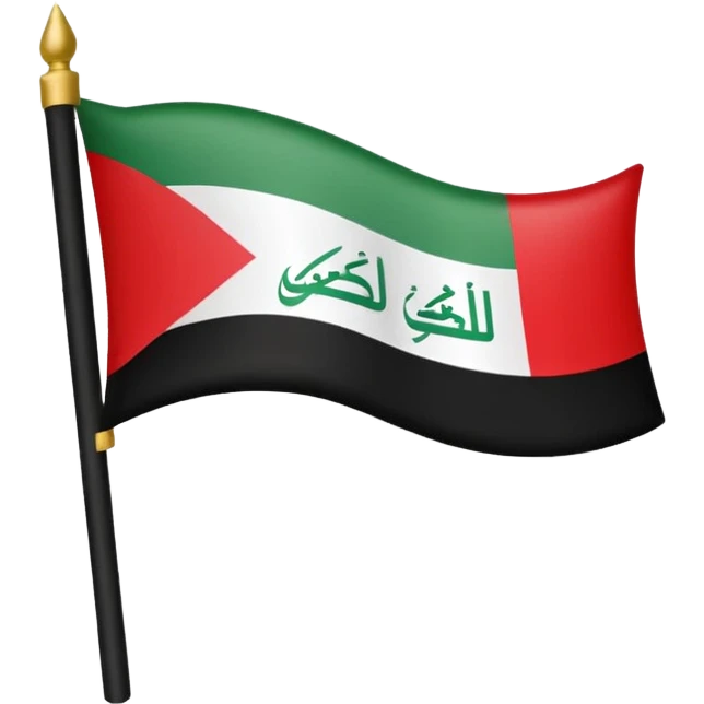 iraqi flag real one emoji