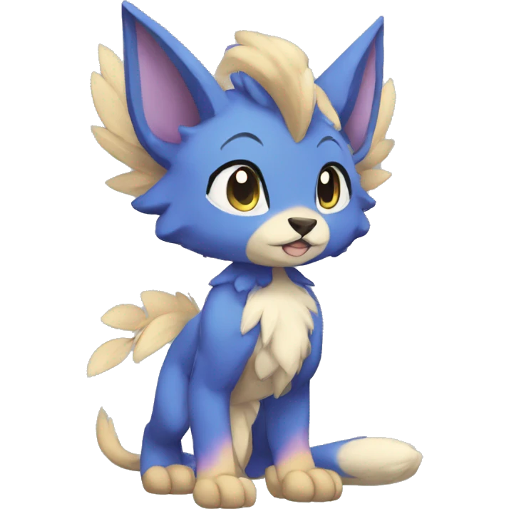 Anthro Sona Fakemon Full Body emoji