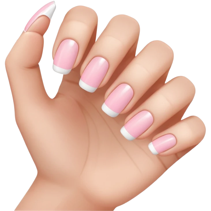 french manicure  emoji