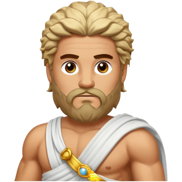 Zeus Greece ancient cloth emoji