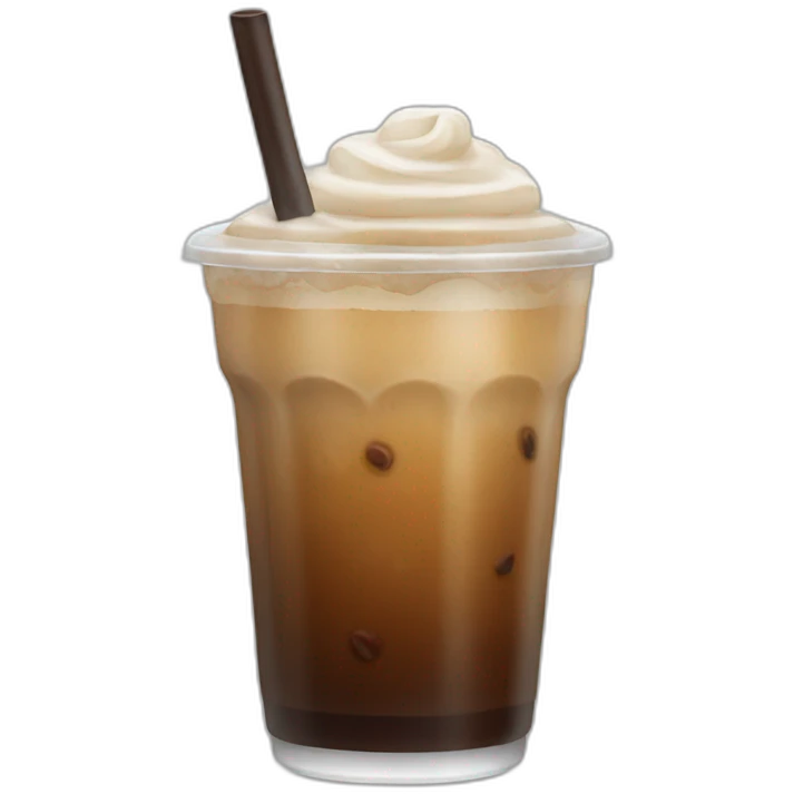 iced coffee emoji
