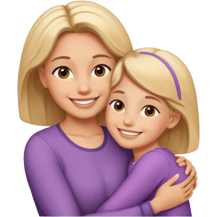 Mãe e filha emoji