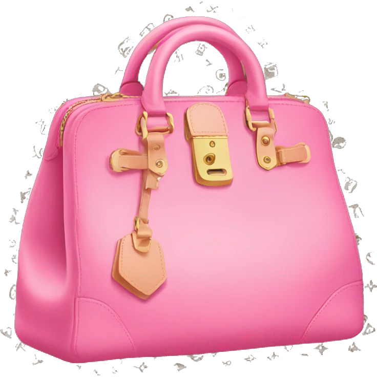 Pink LV Bag emoji