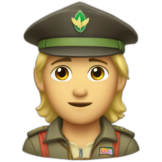 Salut scout emoji