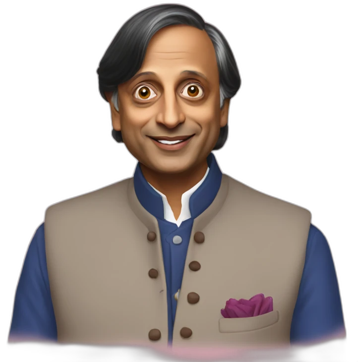 shashi tharoor fair emoji
