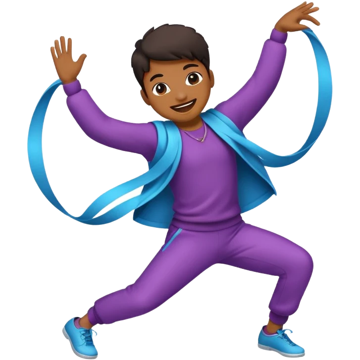 Floss dance emoji
