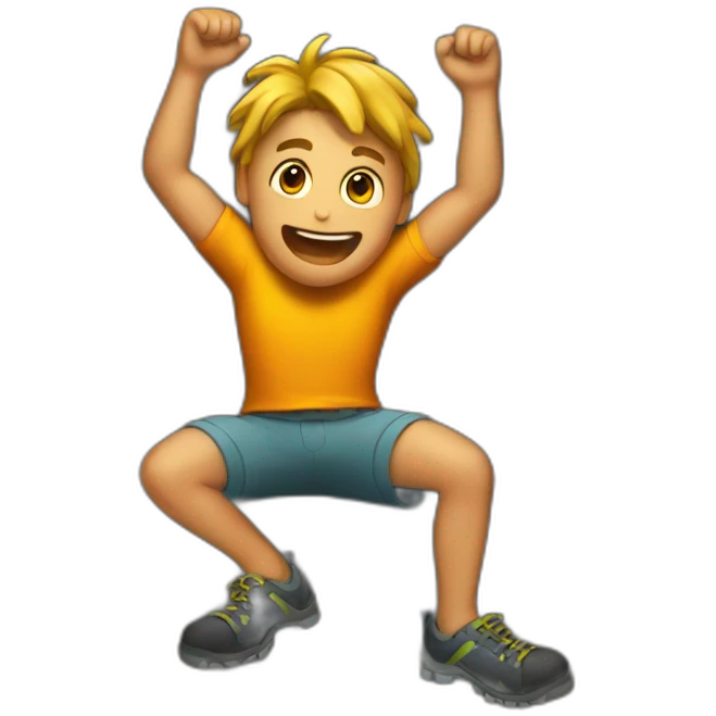 climbing emoji emoji