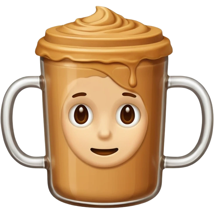 peanut butter coffee emoji