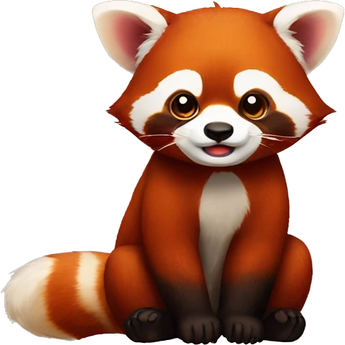 Red panda emoji