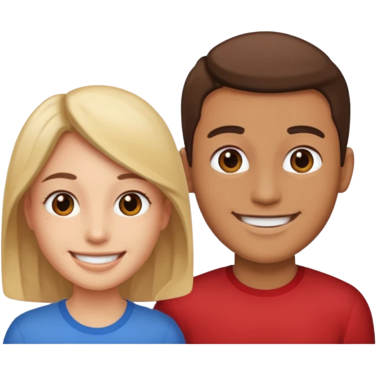 My brother and I are going 50% emoji