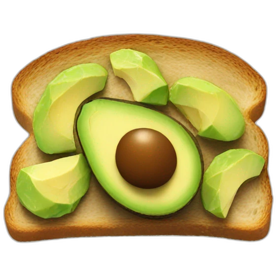 avocado toast emoji