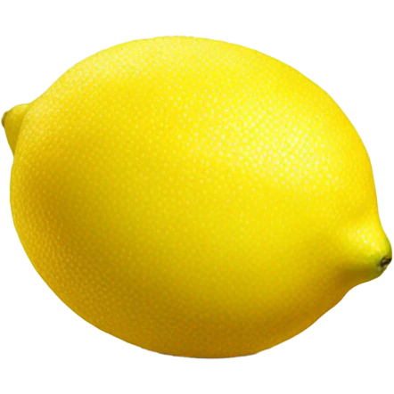 realistic lemon emoji