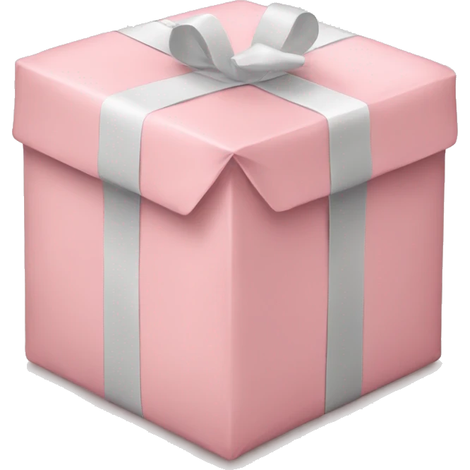 light pink package emoji