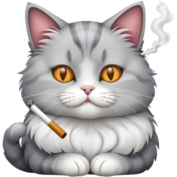 Smoking Cat  emoji