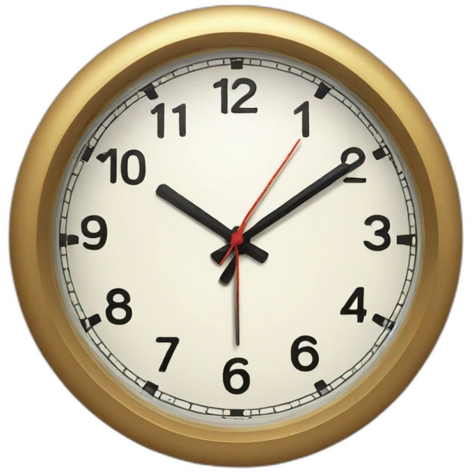 clock emoji