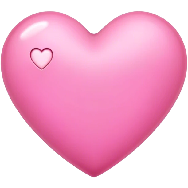 Pink heart emoji