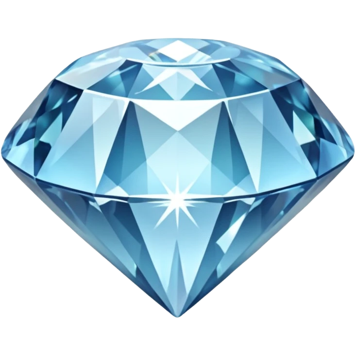 Diamant transparent emoji