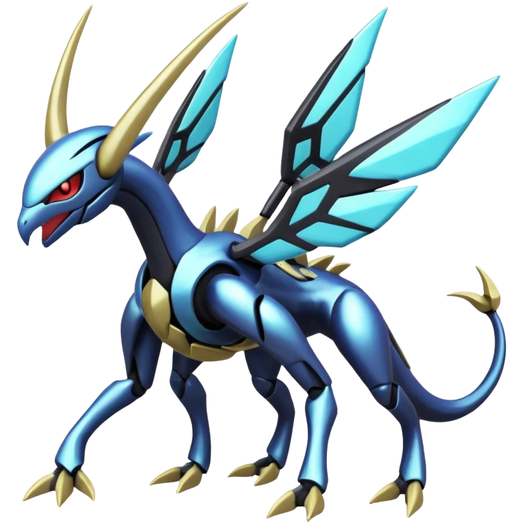 Dialga-Genesect-Miraidon-Darkrai-Deoxys-Giratina-Palkia-Meloetta-fusion emoji