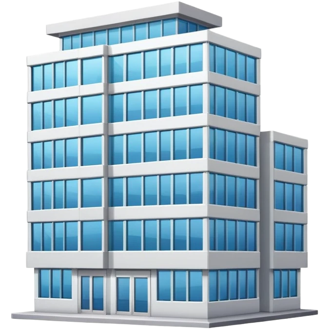office building with windows emoji