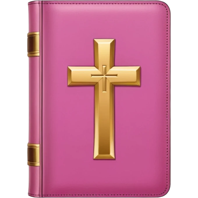 Pink Bible emoji