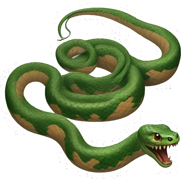 Snake tattoo emoji