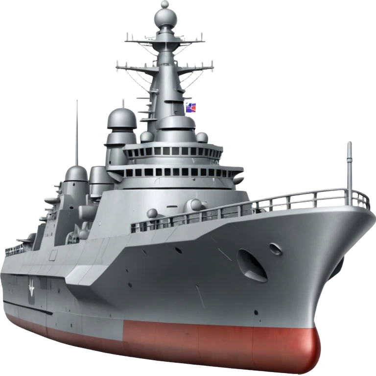 generate a very realistic missile cruiser, Admiral Zozulya emoji
