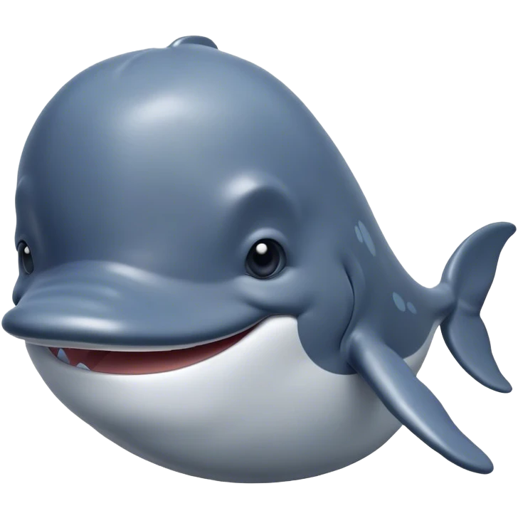 Whale says hi emoji