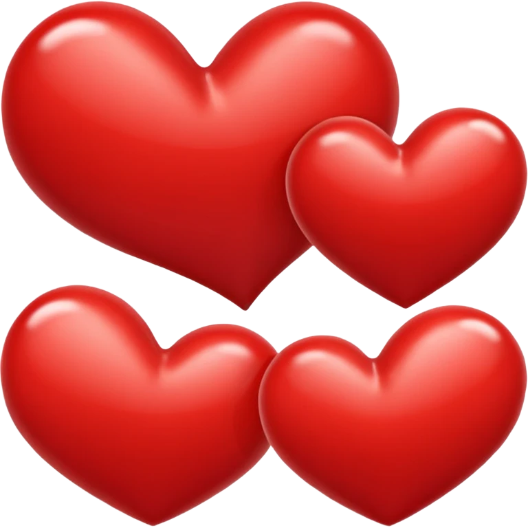 Love heart red emoji Facebook emoji