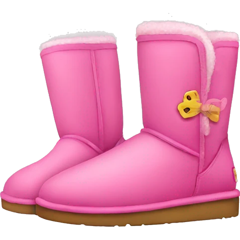 pink uggs emoji