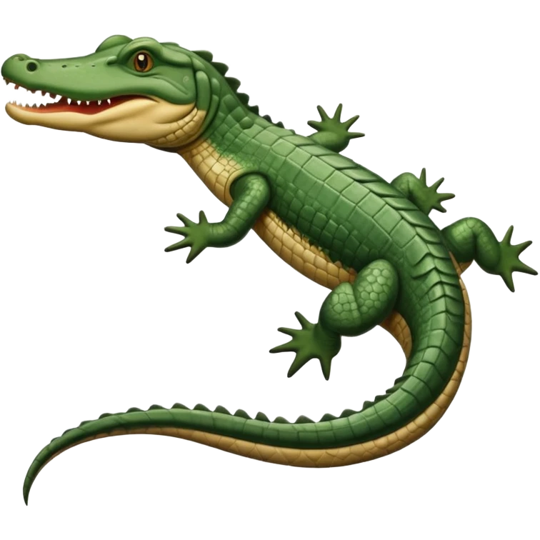 Tiktaalik Roseau-a fish that looks like a crocodile emoji